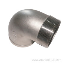 threaded SS 304 316 90 degree pipe fittings